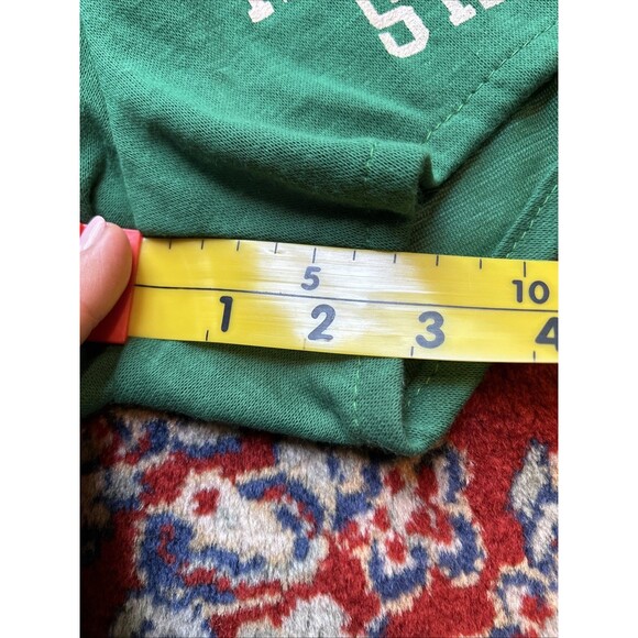Vintage 70/80s Michigan State Gym Short Unisex Green Size S (28-30) - Picture 3 of 9